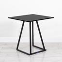 Dallas Square Bistro Table - Black