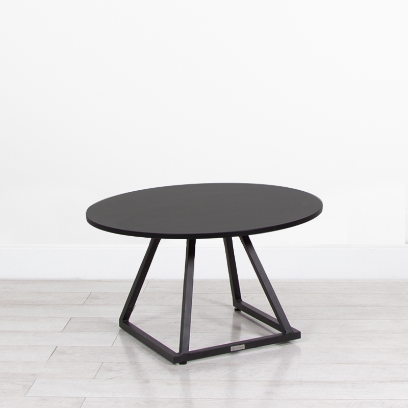 Dallas Round Coffee Table - Black Dallas Round Coffee Table - Black