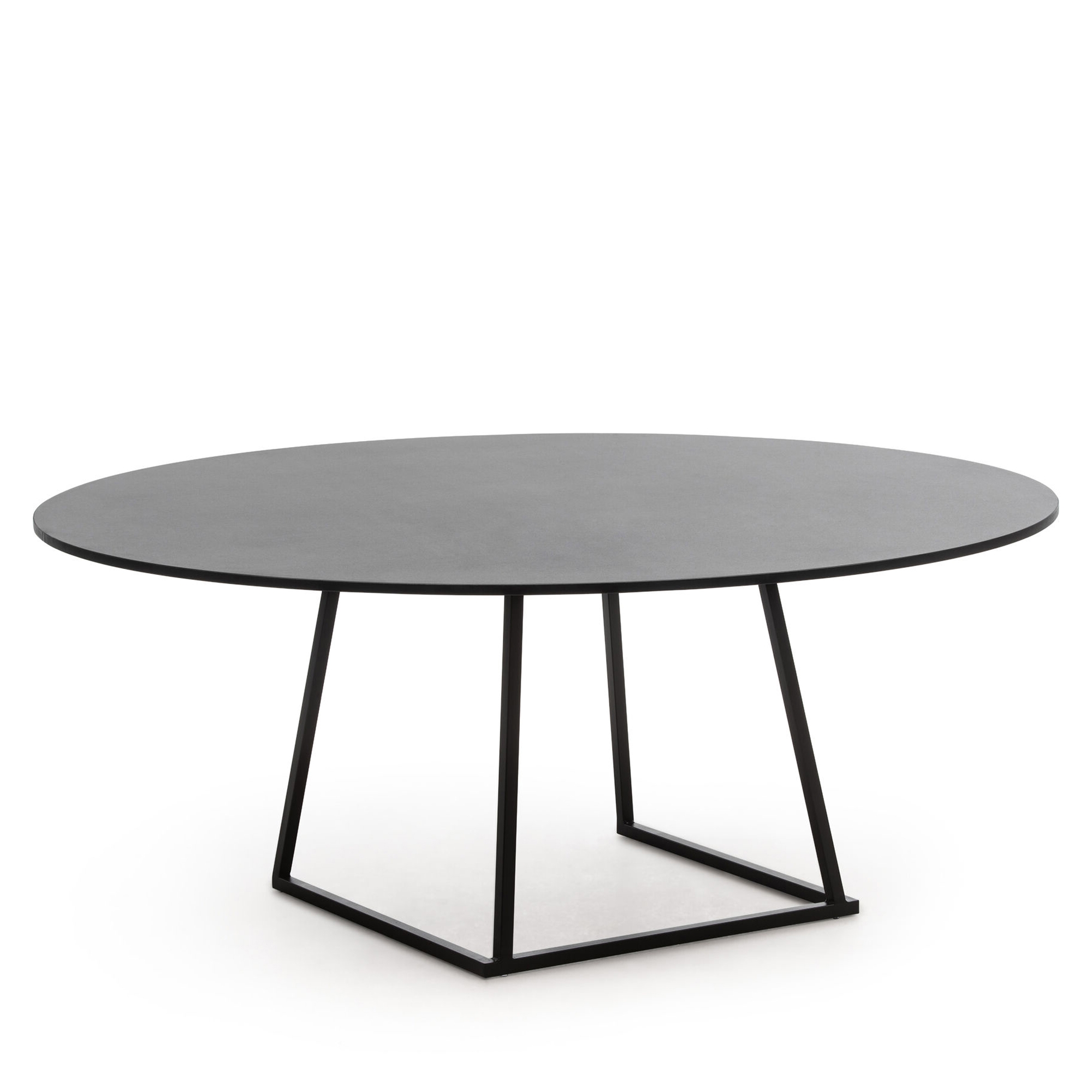 Dallas Round XXL Bistro Table - Black Dallas Round XXL Bistro Table - Black