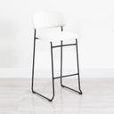 Ski Stool - White