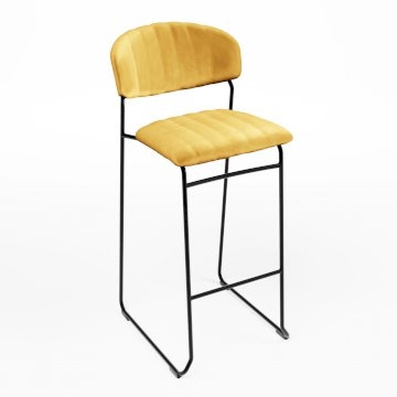 Ski Bar Stool - Gold Ski Bar Stool - Gold