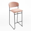 Ski Stool - Pink