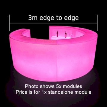 LED Colour-Changing Curved Bar Section (x1) LED Colour-Changing Curved Bar Section (x1)