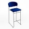 Ski Bar Stool - Blue