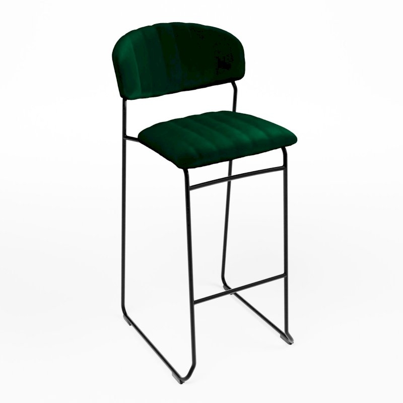 Ski Bar Stool - Green