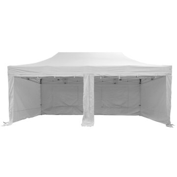 White Popup Marquee With Sides 6x3m White Popup Marquee With Sides 6x3m