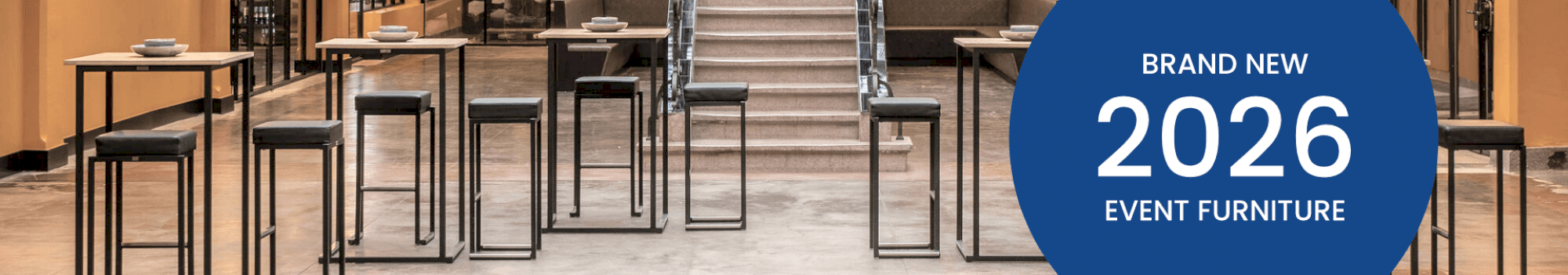 New 2026 Event Furniture Ranges